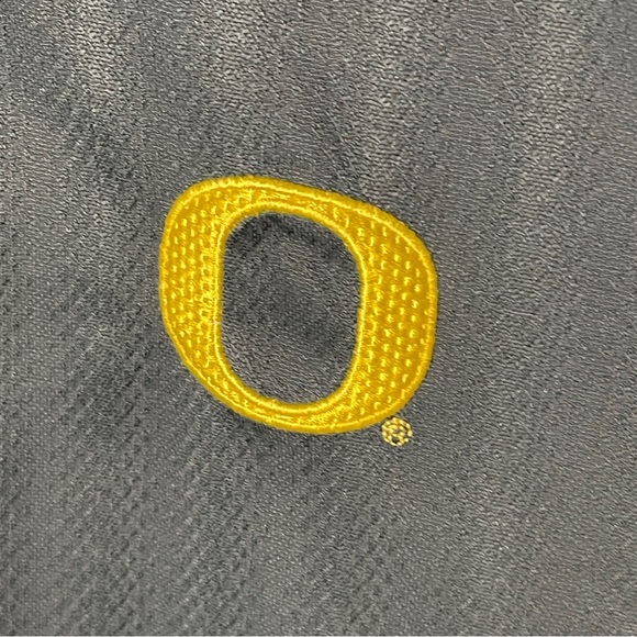 Nike Team Dri-Fit Oregon Ducks Polo Size Medium Green University Of Oregon EUC - Picture 4 of 16